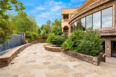 Tuscan grandeur at The Estates at Southern Highlands. Built w/ on Southern Highlands Golf Club in Nevada - for sale on GolfHomes.com, golf home, golf lot