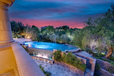 Tuscan grandeur at The Estates at Southern Highlands. Built w/ on Southern Highlands Golf Club in Nevada - for sale on GolfHomes.com, golf home, golf lot