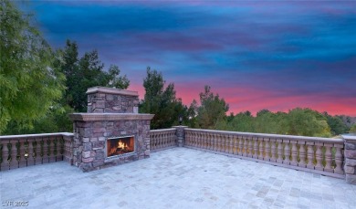 Tuscan grandeur at The Estates at Southern Highlands. Built w/ on Southern Highlands Golf Club in Nevada - for sale on GolfHomes.com, golf home, golf lot