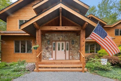 This stunning 3,000 plus square foot house in gated Timber on Lake Naomi Timber Trails Golf Club in Pennsylvania - for sale on GolfHomes.com, golf home, golf lot