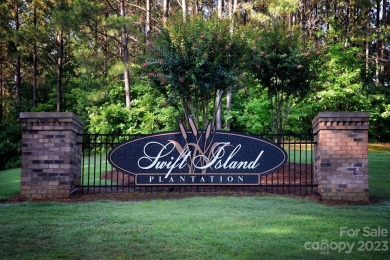 Gorgeous 6.34 acre lot in the gated community, Swift Island on The Tillery Tradition Country Club in North Carolina - for sale on GolfHomes.com, golf home, golf lot