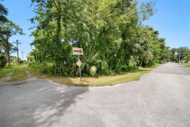 Nestled in the heart of New Smyrna Beach, this treed buildable on New Smyrna Beach Golf Course in Florida - for sale on GolfHomes.com, golf home, golf lot