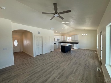 Beautiful 3-bedroom, 2-bathroom ranch-style home with a 3-car on Desert Hawk At Pueblo West in Colorado - for sale on GolfHomes.com, golf home, golf lot