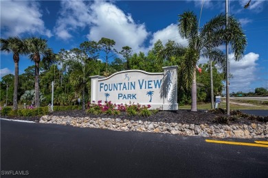 Fountain View Park, a vibrant and active 55+ community! This on Del Tura Golf and Country Club in Florida - for sale on GolfHomes.com, golf home, golf lot