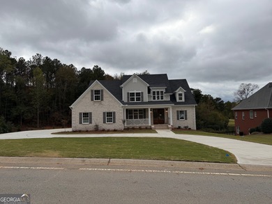 This custom home by Shockley Homes will check all your wants and on Oak Mountain Championship Golf Club in Georgia - for sale on GolfHomes.com, golf home, golf lot