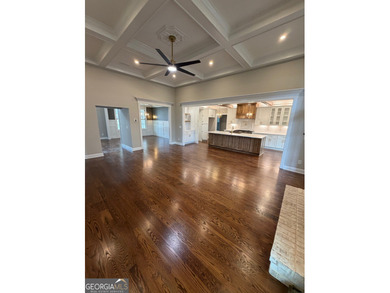 This custom home by Shockley Homes will check all your wants and on Oak Mountain Championship Golf Club in Georgia - for sale on GolfHomes.com, golf home, golf lot