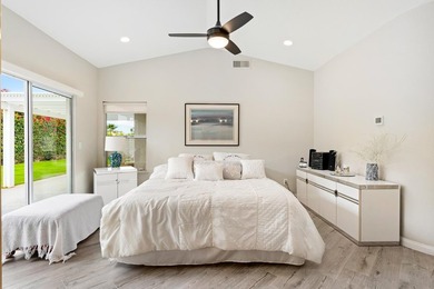 This fully renovated 3 bedroom, 2.5 bath is located in a hidden on Palm Desert Resort Country Club in California - for sale on GolfHomes.com, golf home, golf lot