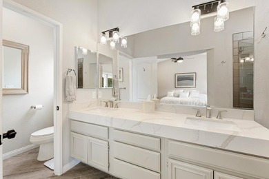 This fully renovated 3 bedroom, 2.5 bath is located in a hidden on Palm Desert Resort Country Club in California - for sale on GolfHomes.com, golf home, golf lot