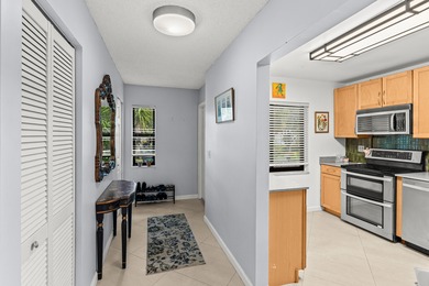 Beautifully maintained 2-bedroom, 2-bath corner unit featuring on Boca Lago Golf and Country Club in Florida - for sale on GolfHomes.com, golf home, golf lot