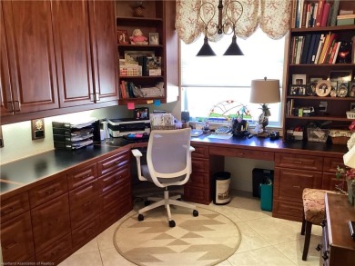 Mediterranean style Villa in beautiful Hampton Woods, located in on Sun n Lake Golf and Country Club in Florida - for sale on GolfHomes.com, golf home, golf lot