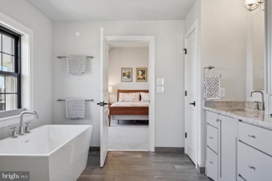 Rarely offered end unit carriage home on the golf course in the on Philadelphia Cricket Club At Flourtown in Pennsylvania - for sale on GolfHomes.com, golf home, golf lot