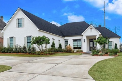 Exquisite, like-new construction (2024) located in sought-after on Southern Trace Country Club in Louisiana - for sale on GolfHomes.com, golf home, golf lot