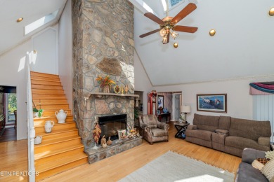 Beautiful home nestled among mature trees giving just enough on Emory Golf and Country Club in Tennessee - for sale on GolfHomes.com, golf home, golf lot