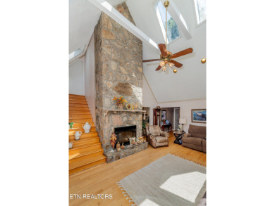 Beautiful home nestled among mature trees giving just enough on Emory Golf and Country Club in Tennessee - for sale on GolfHomes.com, golf home, golf lot