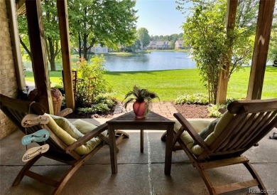 PREMIUM lakefront location! This is an absolute entertainers on The Heathers Club in Michigan - for sale on GolfHomes.com, golf home, golf lot