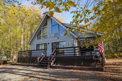 Meticulously maintained and beautifully updated chalet in the on The Hideout Golf in Pennsylvania - for sale on GolfHomes.com, golf home, golf lot