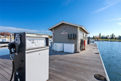 35' boat slip w/ a SeaRay Sundancer 320 in the coveted Eagle on Eagle Bend Golf Course in Montana - for sale on GolfHomes.com, golf home, golf lot