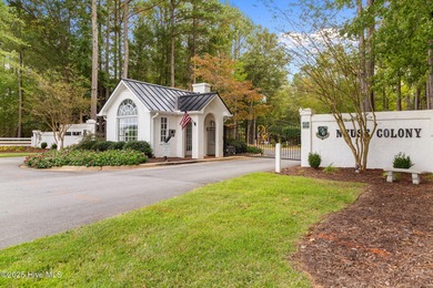 Situated on a corner lot and nestled on 1.29 wooded acres in the on The Neuse Golf Club in North Carolina - for sale on GolfHomes.com, golf home, golf lot
