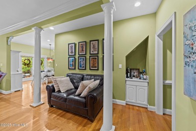 Situated on a corner lot and nestled on 1.29 wooded acres in the on The Neuse Golf Club in North Carolina - for sale on GolfHomes.com, golf home, golf lot