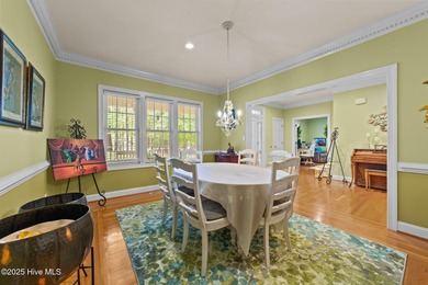 Situated on a corner lot and nestled on 1.29 wooded acres in the on The Neuse Golf Club in North Carolina - for sale on GolfHomes.com, golf home, golf lot