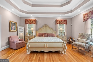 FIRST TIME ON THE MARKET! This exquisite 4-side blush brick on Royal Lakes Golf and Country Club in Georgia - for sale on GolfHomes.com, golf home, golf lot