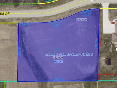 Great country setting for this nice sized lot. City water on Timber Creek Golf in Illinois - for sale on GolfHomes.com, golf home, golf lot