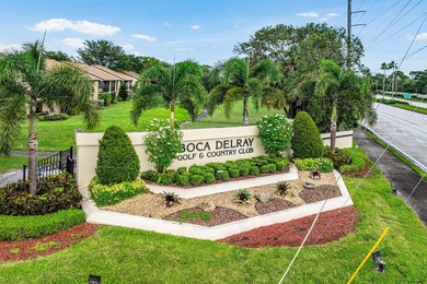 Welcome to the 55+ Boca Delray Country Club where this Beautiful on Boca Delray Golf and Country Club in Florida - for sale on GolfHomes.com, golf home, golf lot
