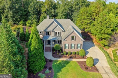 Welcome to this beautifully maintained four-sided BRICK ESTATE on Windermere Golf Club in Georgia - for sale on GolfHomes.com, golf home, golf lot