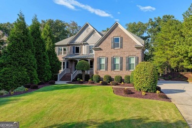Welcome to this beautifully maintained four-sided BRICK ESTATE on Windermere Golf Club in Georgia - for sale on GolfHomes.com, golf home, golf lot