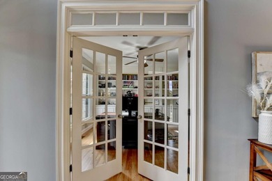 Welcome to this beautifully maintained four-sided BRICK ESTATE on Windermere Golf Club in Georgia - for sale on GolfHomes.com, golf home, golf lot