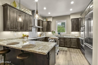Experience unparalleled luxury and convenience in this stunning on Flagstaff Ranch Golf Club in Arizona - for sale on GolfHomes.com, golf home, golf lot