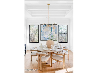 Stunning 5-bedroom, 5.5-bath luxury home on 1.2 acres featuring on The Club River Forest in Georgia - for sale on GolfHomes.com, golf home, golf lot