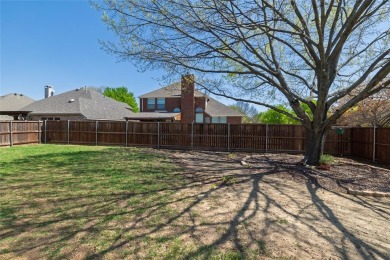 Located on an interior corner lot and shaded by beautiful mature on Stonebridge Ranch Country Club in Texas - for sale on GolfHomes.com, golf home, golf lot