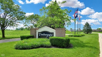 Resting on the #4 fairway at Timbergate Golf Course, this on Timbergate Golf Course in Indiana - for sale on GolfHomes.com, golf home, golf lot