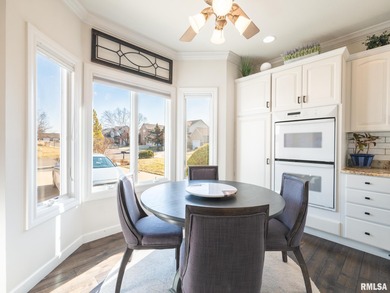 Beautifully updated, custom built home perfectly set within the on WeaverRidge Golf Club in Illinois - for sale on GolfHomes.com, golf home, golf lot