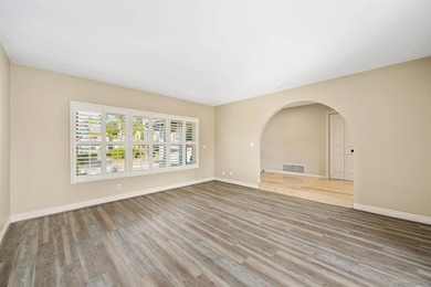 Set on a rare .39-acre golf-course lot in San Diego, this custom on Carlton Oaks Country Club in California - for sale on GolfHomes.com, golf home, golf lot