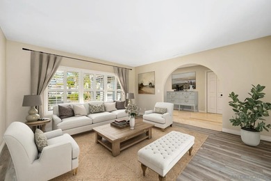 Set on a rare .39-acre golf-course lot in San Diego, this custom on Carlton Oaks Country Club in California - for sale on GolfHomes.com, golf home, golf lot