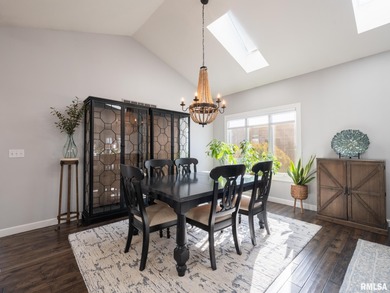 Beautifully updated, custom built home perfectly set within the on WeaverRidge Golf Club in Illinois - for sale on GolfHomes.com, golf home, golf lot