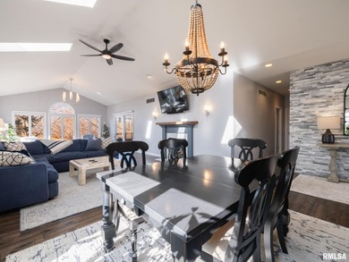 Beautifully updated, custom built home perfectly set within the on WeaverRidge Golf Club in Illinois - for sale on GolfHomes.com, golf home, golf lot