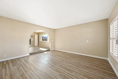 Set on a rare .39-acre golf-course lot in San Diego, this custom on Carlton Oaks Country Club in California - for sale on GolfHomes.com, golf home, golf lot