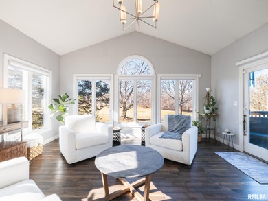 Beautifully updated, custom built home perfectly set within the on WeaverRidge Golf Club in Illinois - for sale on GolfHomes.com, golf home, golf lot