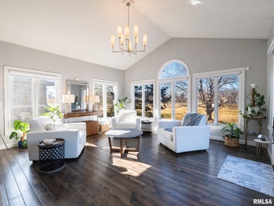 Beautifully updated, custom built home perfectly set within the on WeaverRidge Golf Club in Illinois - for sale on GolfHomes.com, golf home, golf lot