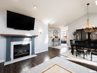 Beautifully updated, custom built home perfectly set within the on WeaverRidge Golf Club in Illinois - for sale on GolfHomes.com, golf home, golf lot