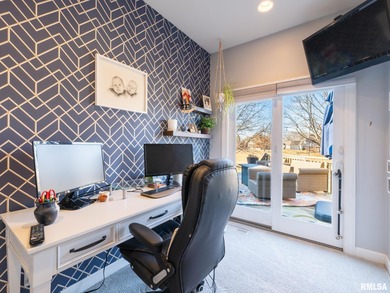 Beautifully updated, custom built home perfectly set within the on WeaverRidge Golf Club in Illinois - for sale on GolfHomes.com, golf home, golf lot