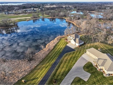 Executive-style home on the 27-hole championship Geneva Golf on Geneva Golf Club in Minnesota - for sale on GolfHomes.com, golf home, golf lot