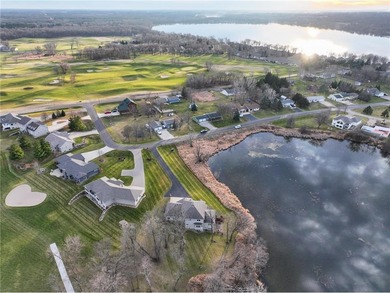 Executive-style home on the 27-hole championship Geneva Golf on Geneva Golf Club in Minnesota - for sale on GolfHomes.com, golf home, golf lot