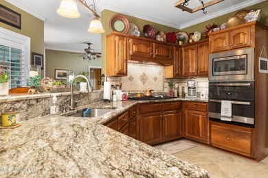 Luxurious golf community living on the third hole of Timber on The Plantation Golf Club in Mississippi - for sale on GolfHomes.com, golf home, golf lot