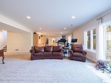 Beautifully updated, custom built home perfectly set within the on WeaverRidge Golf Club in Illinois - for sale on GolfHomes.com, golf home, golf lot