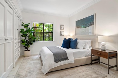 Rare mediterranean estate exuding sophistication and beach vibes on Miami Beach Golf Club in Florida - for sale on GolfHomes.com, golf home, golf lot