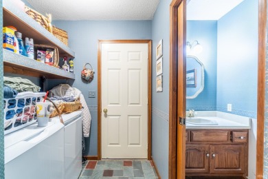 This 4 bedroom/2.5 bathroom home situated on a quiet cul-de-sac on Lake James Golf Club in Indiana - for sale on GolfHomes.com, golf home, golf lot